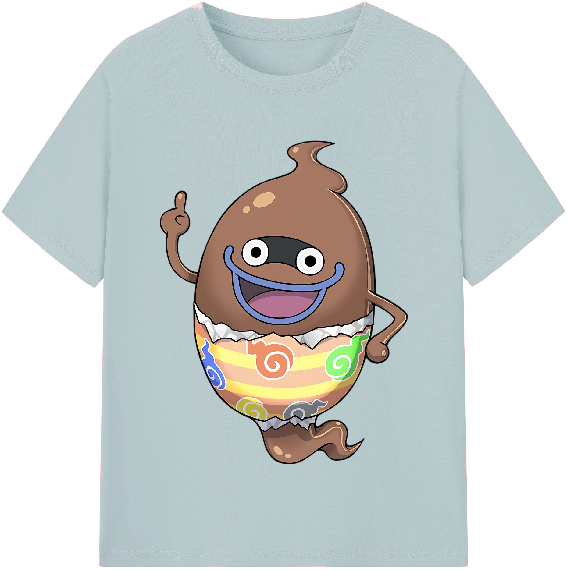 （画像用） 妖怪ウォッチ Yo-kai Watch 綿100％半袖Tシャツ（フロントプリント）